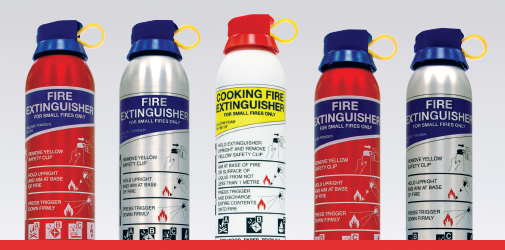 aerosol fire extinguishers