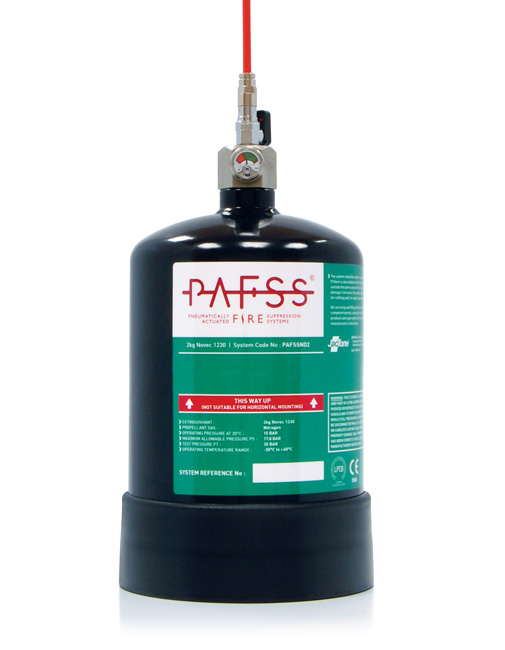 PAFSS Electrical Enclosure Fire Suppression