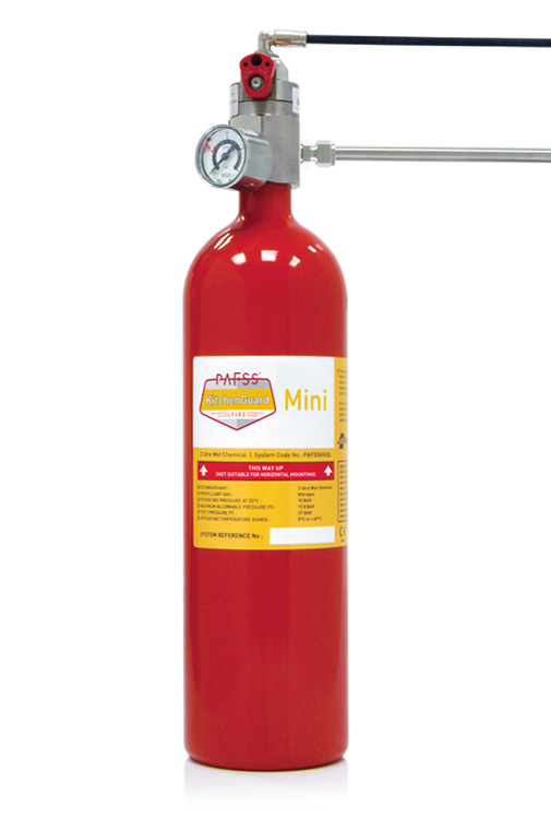 Residential Kitchen Fire Suppression Systems PAFSS KitchenGuard Mini