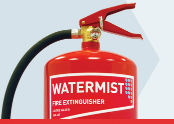 Watermist Premium Range Fire Extinguishers