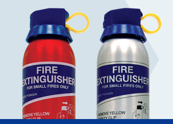 BC Powder Aerosol Range Fire Extinguishers