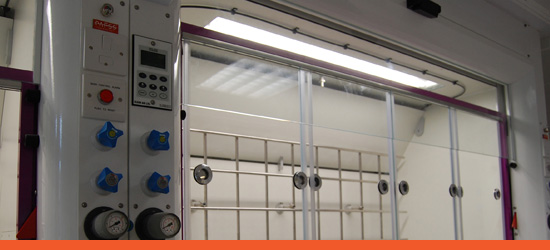 Fume Cupboard Fire Suppression