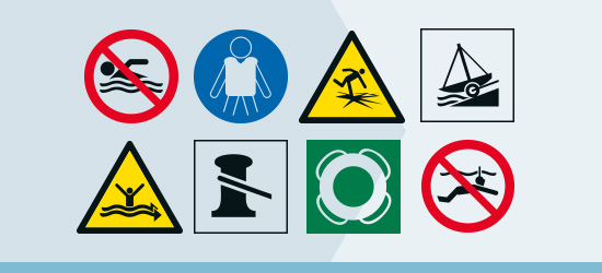 Water Safety Signs