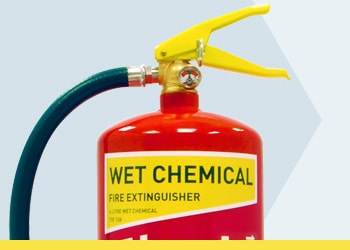 Wet Chemical Kitchen Fire Extinguishers from Jactone