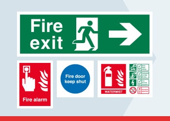 Fire Safety Equipment - Safety Signs