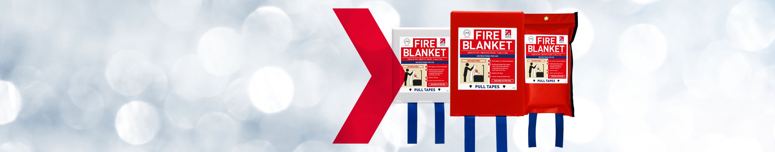Jactone Fire Blankets certified to new standard EN 1869:2019