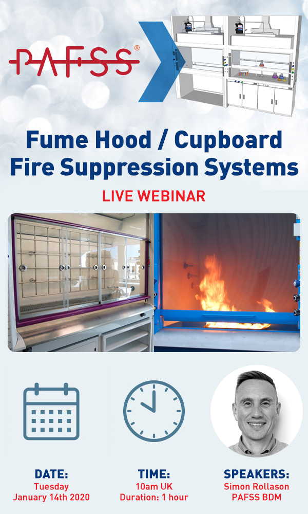 PAFSS Fume Hood Fire Suppression Systems Live Webinar