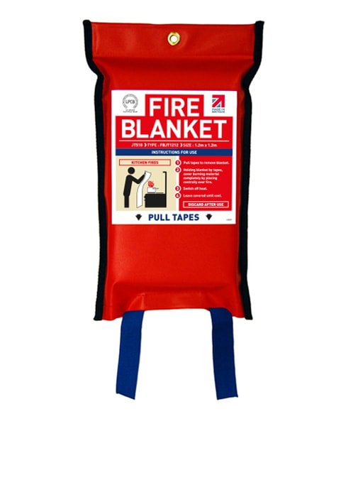 Flat Pack Fire Blanket 1.2m x 1.2m