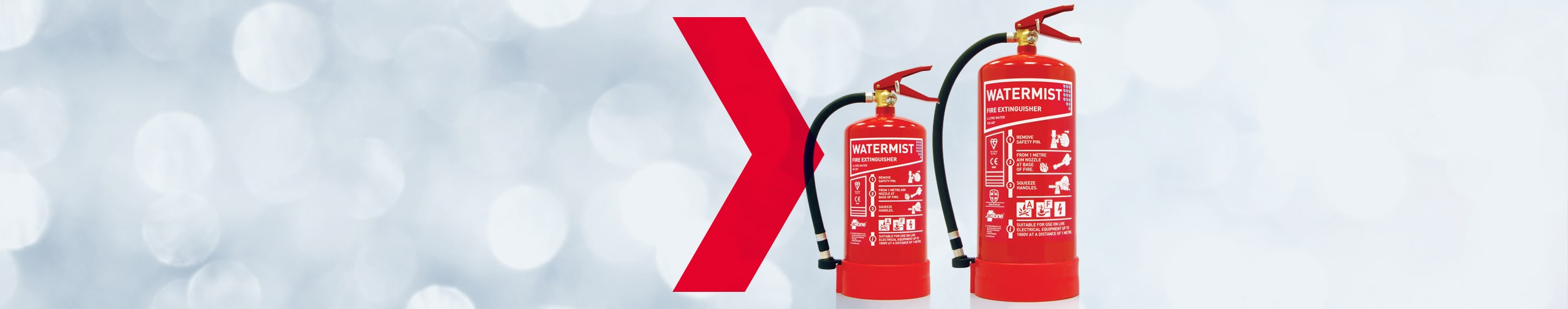 Jactone Water Mist Fire Extinguishers