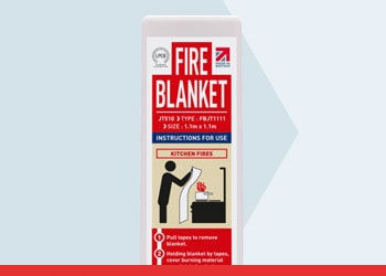 Square Pack Fire Blanket
