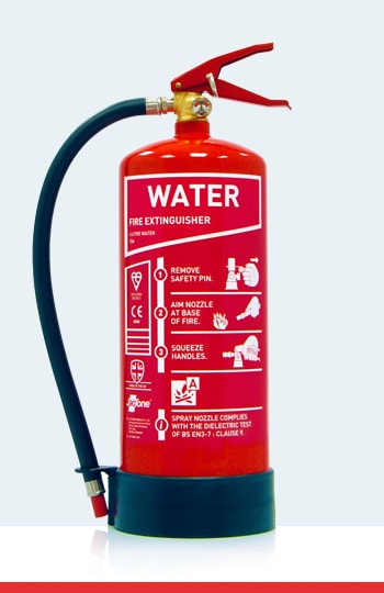 Fire Extinguisher Types and Colours - Water