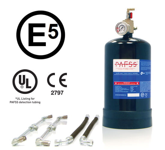PAFSS Bus and Coach Fire Suppression Systems