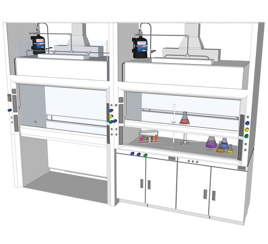 Fume Hood Fire Suppression