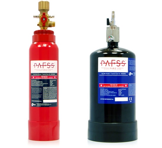 PAFSS Fume Cupboard and Hood Fire Suppression Systems