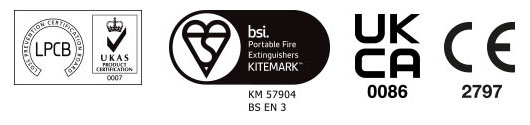 Carbon Dioxide Fire Extinguisher Premium Range Certification