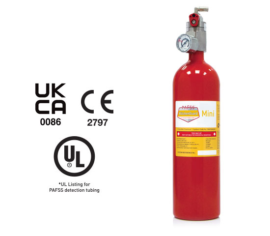 PAFSS KitchenGuard Mini Fire Suppression Systems