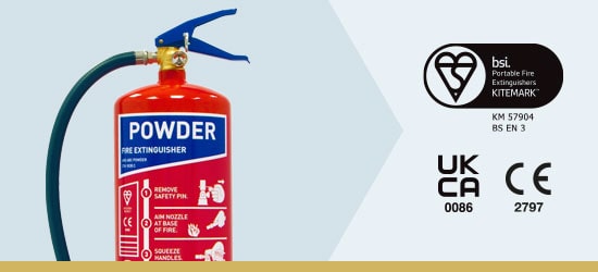 Premium Range Powder Fire Extinguishers