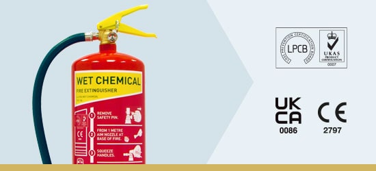 Premium Range Wet Chemcial Fire Extinguishers