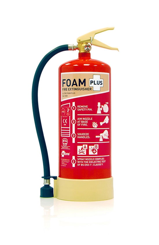 Premium Range 6 Litre Foam PLUS Fire Extinguisher