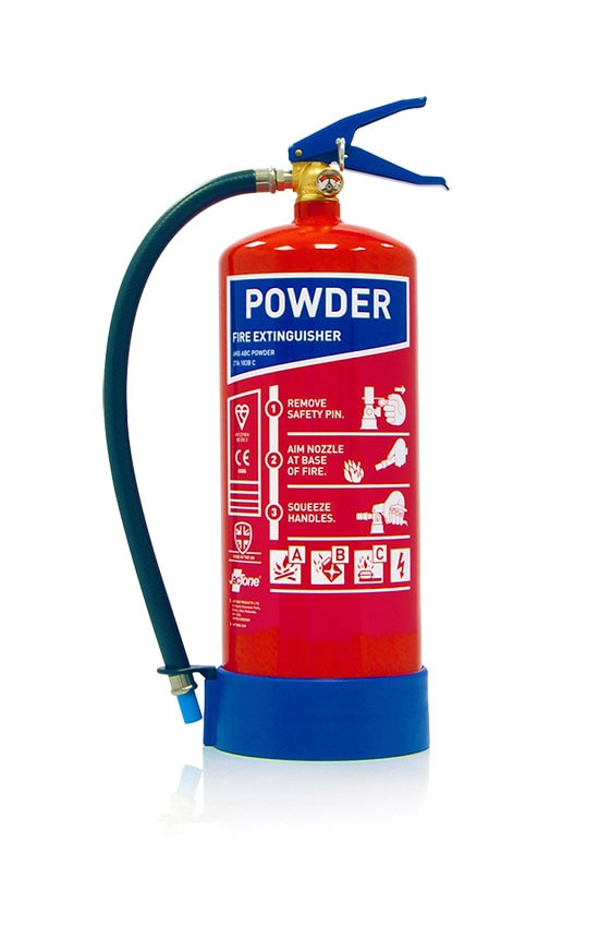 Premium Range 6kg ABC Powder Fire Extinguisher