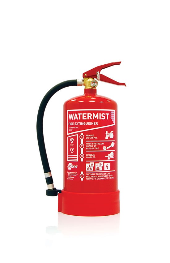 Premium Range 3 Litre Watermist Fire Extinguisher