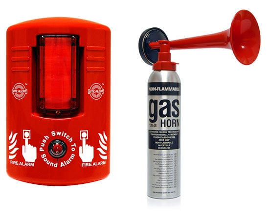 Fire Gas Horn - Air Horn Alarm > Standalone Site Fire Alarms