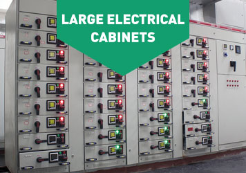 Large Electrical Cabinet Fire Protection