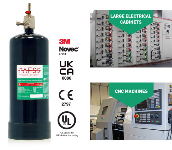 PAFSS Indirect Low Pressure Fire Suppression Systems