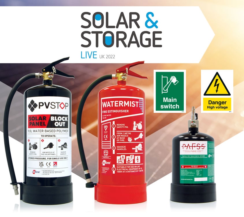 Visit Jactone Products at Solar & Storage Live this October