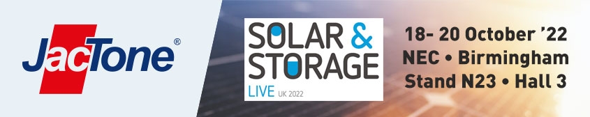 Join Jactone at Solar & Storage Live 2022 this October