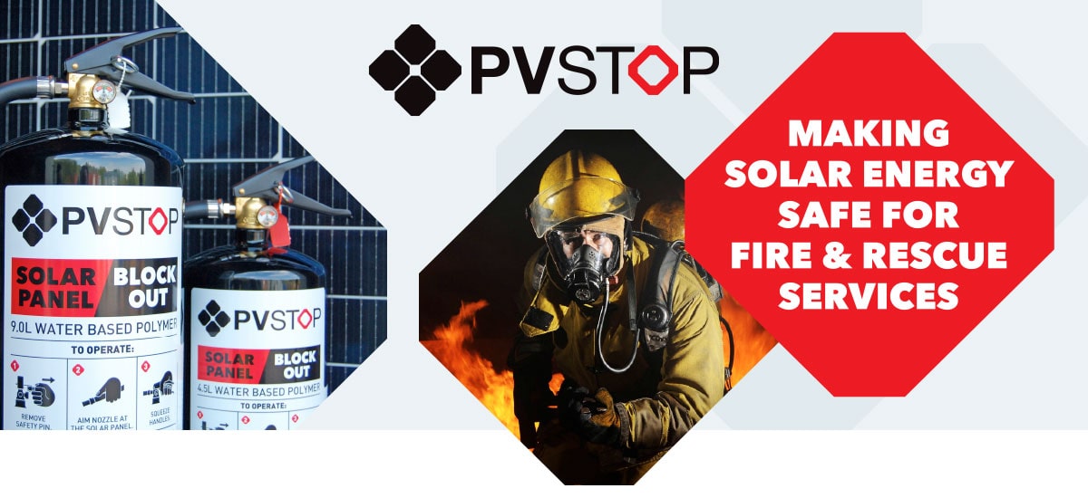 PVSTOP Solar Panel Block Out for Fire and Rescue Services