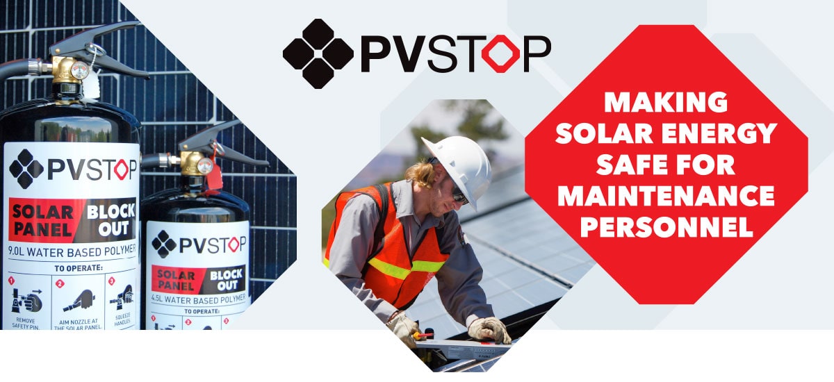 PVSTOP Solar Panel Block Out for Maintenance Personnel