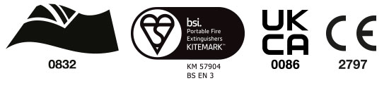 Powder Fire Extinguisher Marine Range Certification