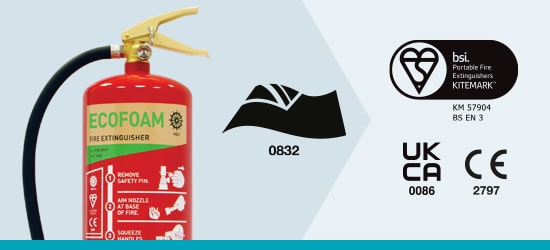 Marine Range Foam Fire Extinguishers