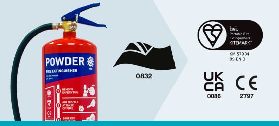 Marine Range Powder Fire Extinguishers