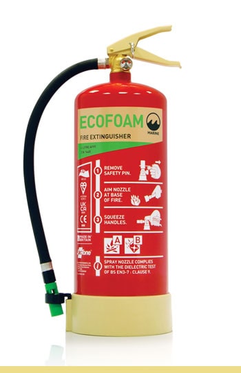 Marine Range 6 Litre EcoFoam Fire Extinguisher