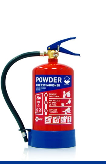 Marine Range 4kg ABC Powder Fire Extinguisher
