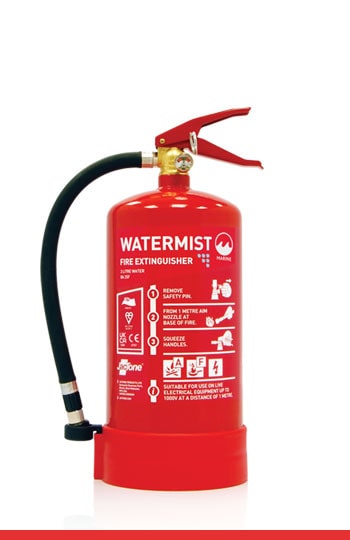 Marine Range 3 Litre Watermist Fire Extinguisher