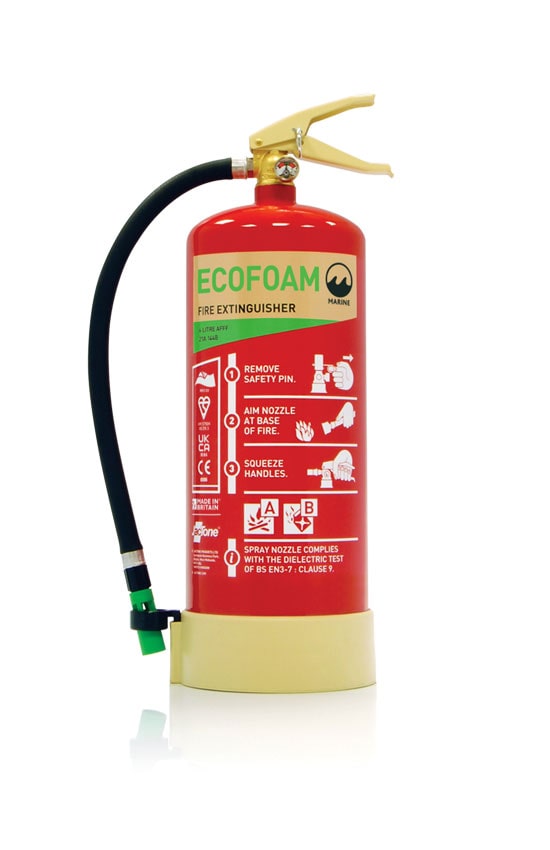 Marine Range 6 Litre EcoFoam Fire Extinguisher