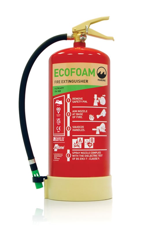 Marine Range 9 Litre EcoFoam Fire Extinguisher