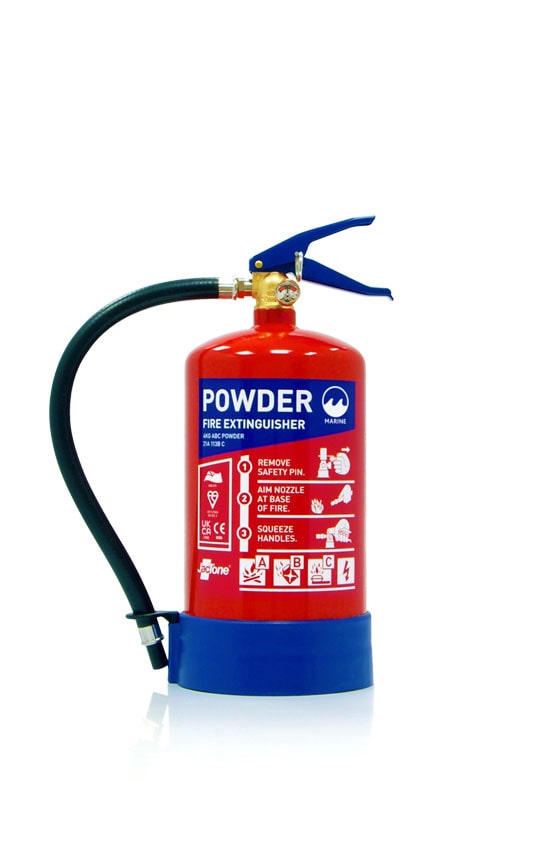 Marine Range 4kg ABC Powder Fire Extinguisher