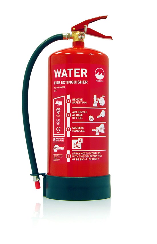 Marine Range 9 Litre Water Fire Extinguisher