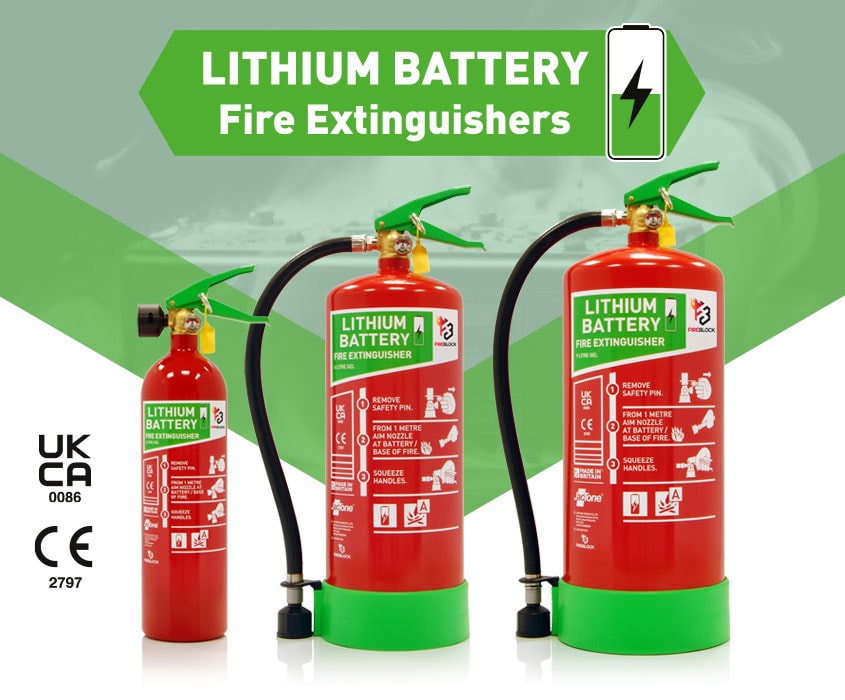 Jactone Lithium Battery Fire Extinguishers