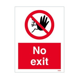 No Exit Sign