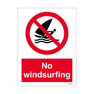 No Windsurfing