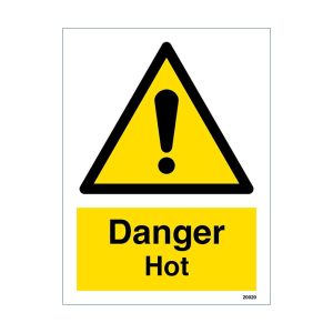 Danger Hot Sign