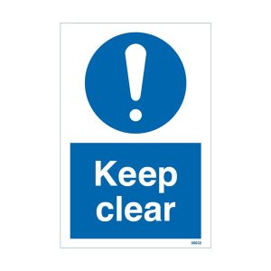 Keep Clear Sign