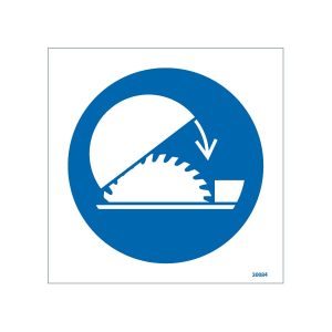 Use Adjustable Guard Symbol Sign