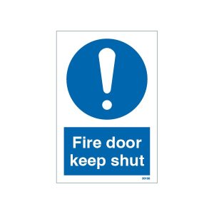Fire Door Keep Shut Sign