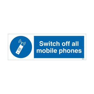 Switch Off All Mobile Phones Sign